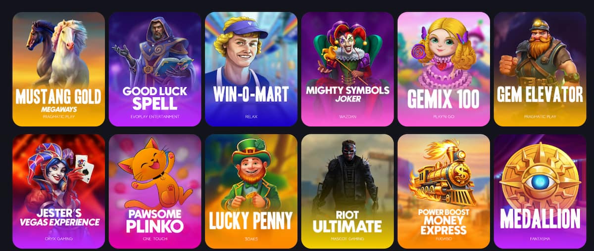 Neu veröffentlichte Online Slots